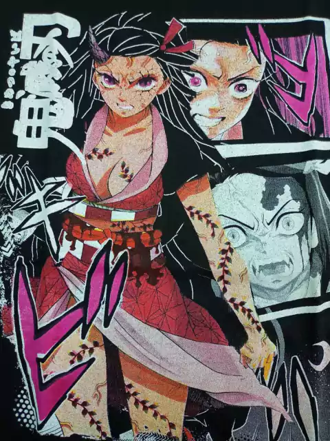 Remera Nezuko Kamado Modelo 6 - Kimetsu no Yaiba