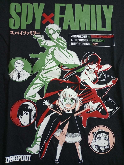 Remera Spy x Family Modelo 2