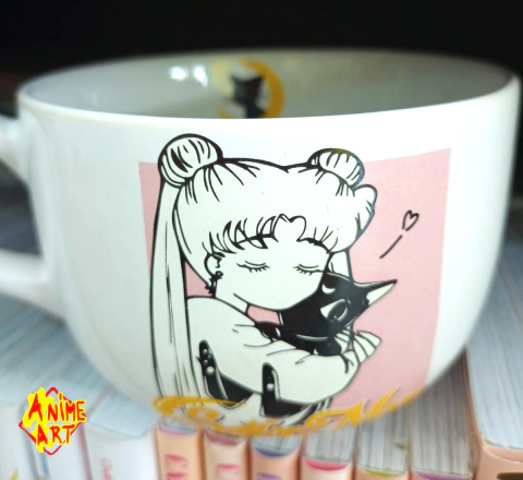 Tazon Sailor Moon - Usagi y Luna