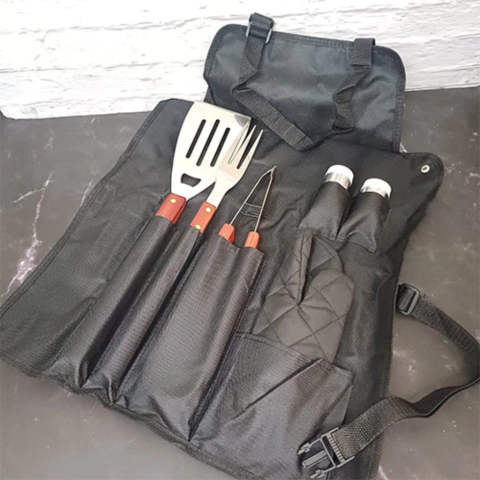 Delantal Asador con Accesorios