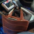 Bolsa Portaobjetos 100% Cuero
