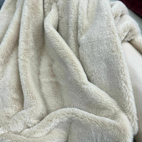 Pelo de conejo- Beige - comprar online