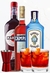 Combo Negroni: 1 Gin Bombay 750-1 Campari 750-1 Martini Rosso-1 jigger + 2 Vasos para Negroni