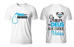 CAMISETA AGUA PARA O NORDESTE - ASS. HELP - comprar online