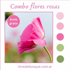 Combo flores rosas: 7 variedades