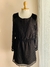 Vestido Preto Telinha Curto Manga Longa Mob Para C&A 38