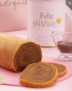Bolo de cenoura com chocolate (com calda de chocolate) - comprar online