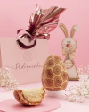 Ovo de bolo de rolo - Goiabada com brigadeiro de cream cheese (600g)