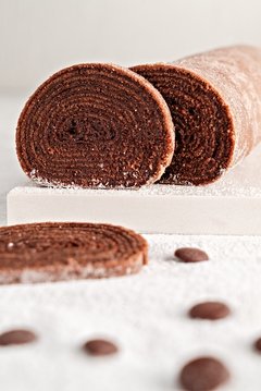 Bolo de Rolo Chocolate 500g