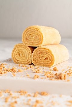 Mini Bolo de Rolo de Paçoca 4 Unidades