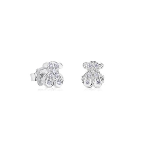 Aretes ositos circones Blancos