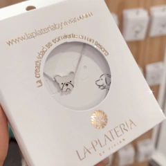 Cadena con dije mini Pet - La Plateria