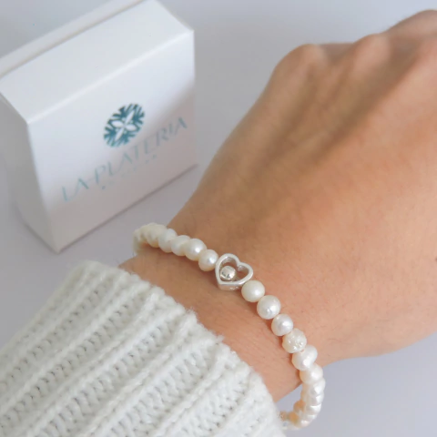 Pulsera Love Perlas