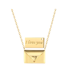 Cadena Cartera Dorada