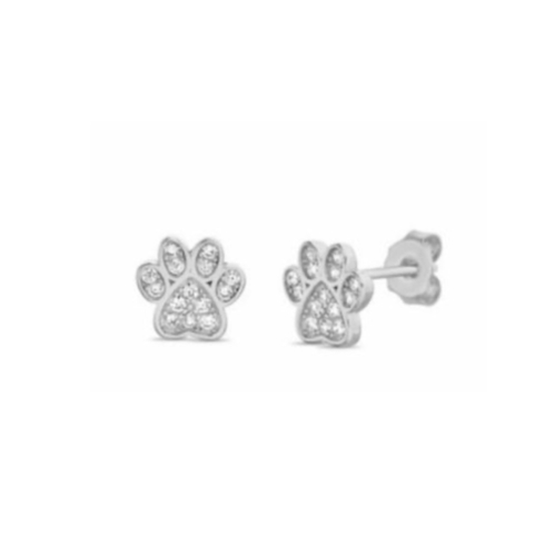 Aretes Huella con circones