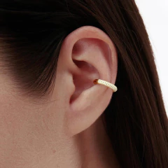 Earcuff Circones Dorado en internet