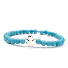 Pulsera Piedra Natural Personalizada