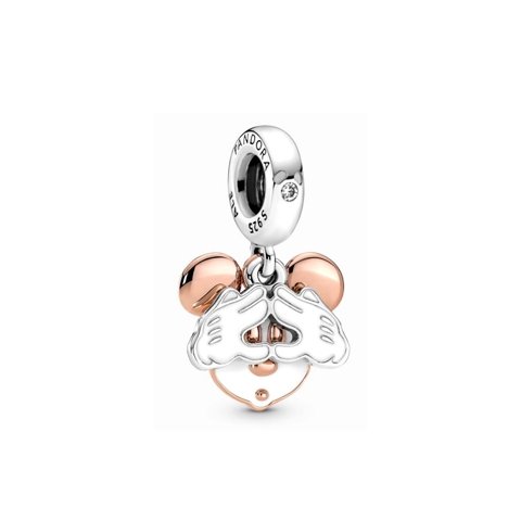Dije Brazalete mickey oro rosa