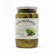 Pepinos Dulces Enteros - Los Montes - 360 gr.