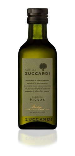 Aceite de Oliva Picual- Familia Zuccardi - 250 ml.