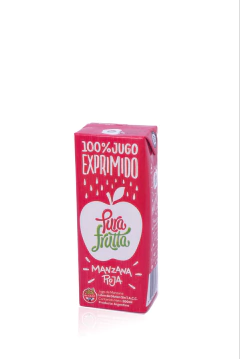 Jugo de Manzana Roja - Pura Frutta - 200 ml.