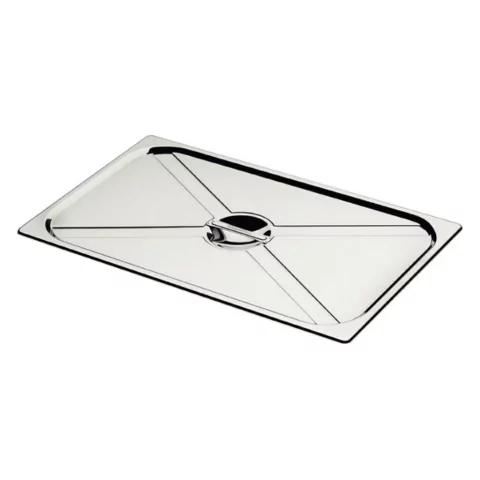 Tapa de Acero Inoxidable Para Bandeja Gastronomica GN 1/9 Tramontina 17,5x 10,8 cm 61093/190