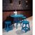 Mesa Redonda de Madera de 80 cm de Diametro Tramontina Azul 91452/080 en internet
