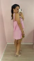 VESTIDO TQC CHIFFON FAIXA / ROSA BEBE cod 1315 - comprar online