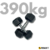 Set de dumbell mancuernas de caucho completo 390kg