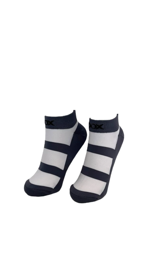 MEIA SOQUETE ALL TIME GRAFITE/BRANCO