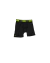 Cueca Boxer Preta/ Verde Flúor DOX Algodão