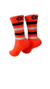 Meia Laranja/Preto/Branco Space - comprar online