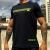 Camisa Masculina Dox Tri Preto/Amarelo Fluor
