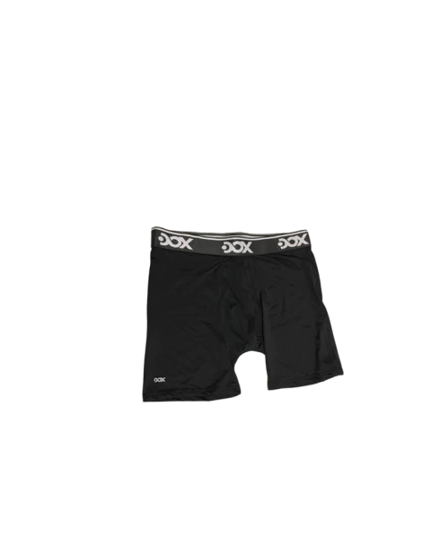 Cueca Boxer Preta/Branco DOX Algodão