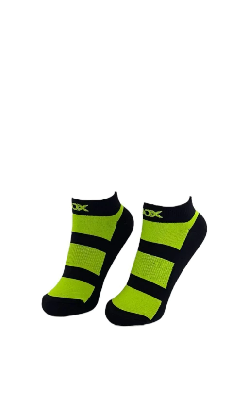 MEIA SOQUETE ALL TIME PRETA/AMARELO FLUOR