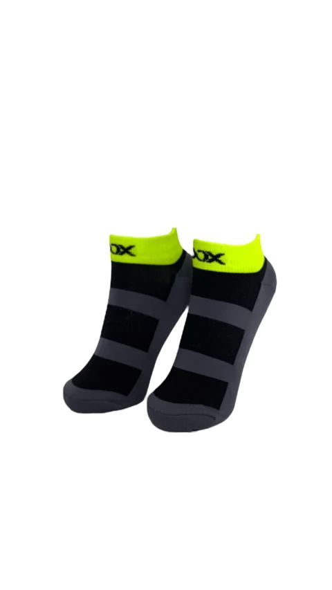 MEIA SOQUETE ALL TIME AMARELO FLUOR/GRAFITE/PRETO