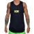 Regata Masculina Preta Dox Amarelo Flúor Basic - comprar online