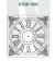 STENCIL STRB006 - HYN - 40 CM DIAMETRO