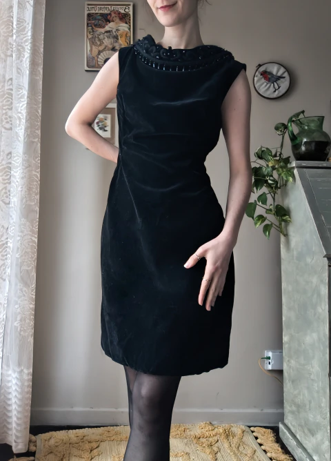 Vestido terciopelo Carol M