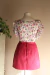 Blusa flores microtul M en internet