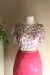Blusa flores microtul M