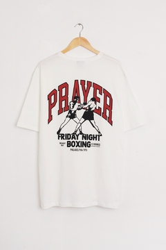 remera box - Modelo Overzise con doble estampa
