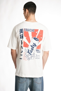 Remera "FRAICHE" - Modelo oversize doble estampa en internet