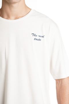 Remera "FRAICHE" - Modelo oversize doble estampa - Lisboa