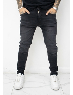 JEANS SKINNY "KLAP" GRIS