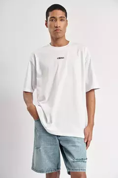 Remera Oversize con Transfer "Fine" - comprar online