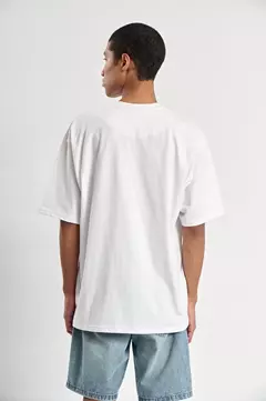 Remera Oversize con Transfer "Fine" en internet