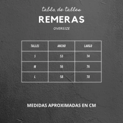 REMERA "CULTURE CLUB" - Modelo Oversize estampada - comprar online
