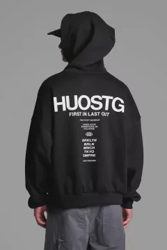 Buzo "BYETONE" Modelo frisa Oversize Doble estampa - tienda online