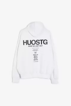 Buzo "BYETONE" Modelo frisa Oversize Doble estampa en internet